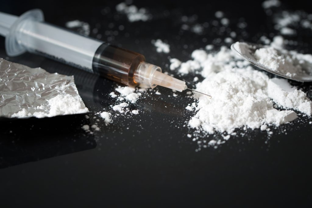 Drug addiction or drug abuse concept